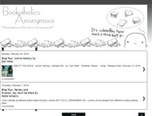 Tablet Screenshot of bookaholicsanonymousonline.com